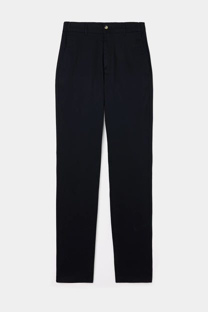 Ds Damat Relaxed Fit (pilesiz) Siyah Gabardin Chino Pantolon