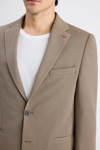 Twn Slim Fit Vizon Armürlü Kumaş Ceket