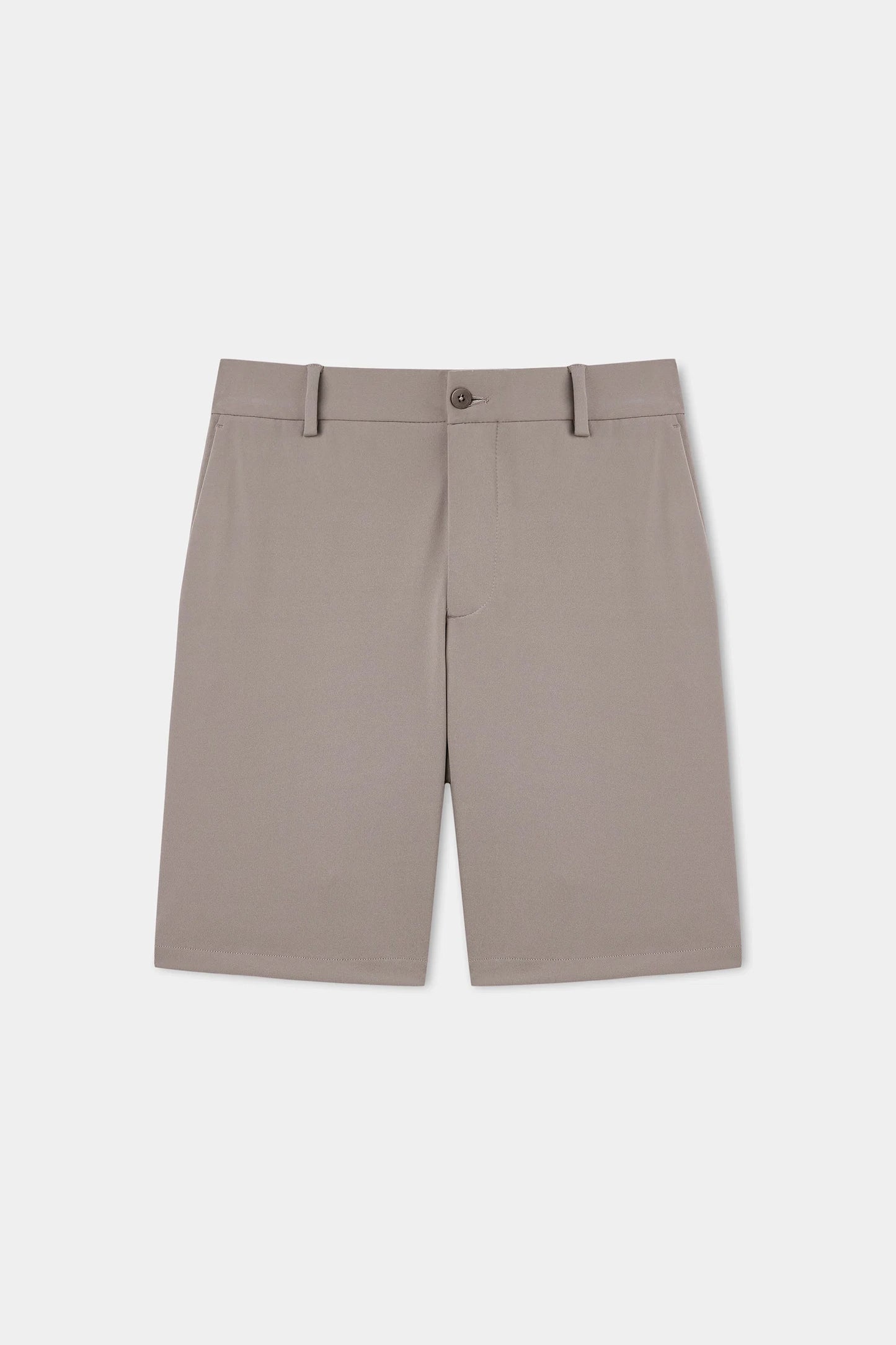 Ds Damat Relaxed Fit (pilesiz) Vizon Düz Şort