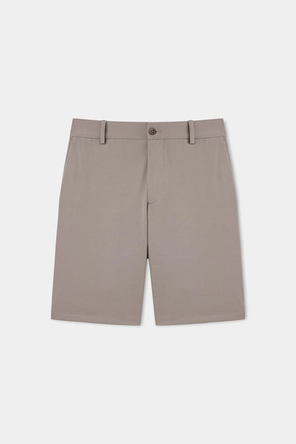 Ds Damat Relaxed Fit (pilesiz) Vizon Düz Şort