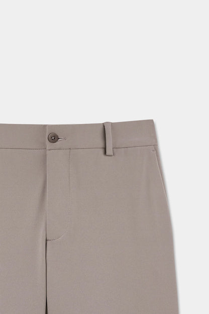 Ds Damat Relaxed Fit (pilesiz) Vizon Düz Şort