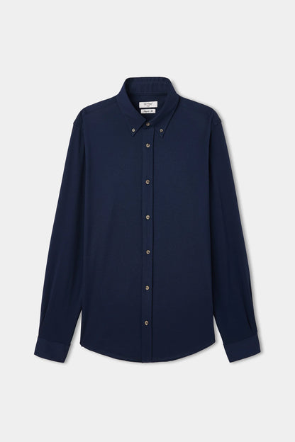 Ds Damat Comfort Lacivert Oxford Gömlek