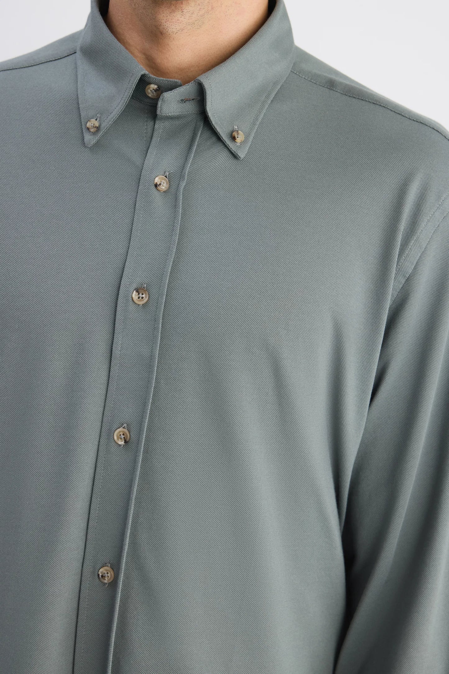 Ds Damat Comfort Haki Oxford Gömlek