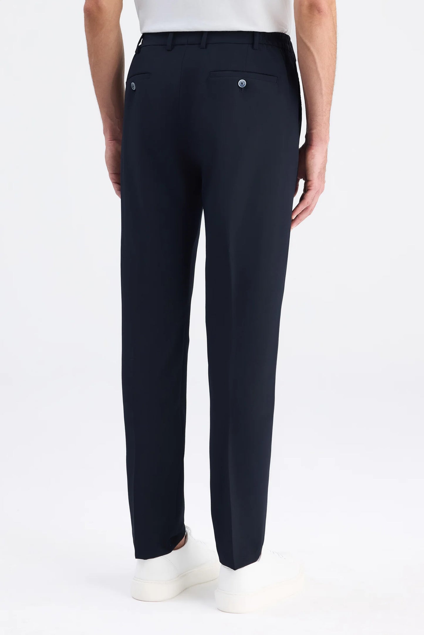 Twn Relaxed Fit (pilesiz) Lacivert Jogger Pantolon
