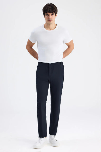 Twn Relaxed Fit (pilesiz) Lacivert Jogger Pantolon