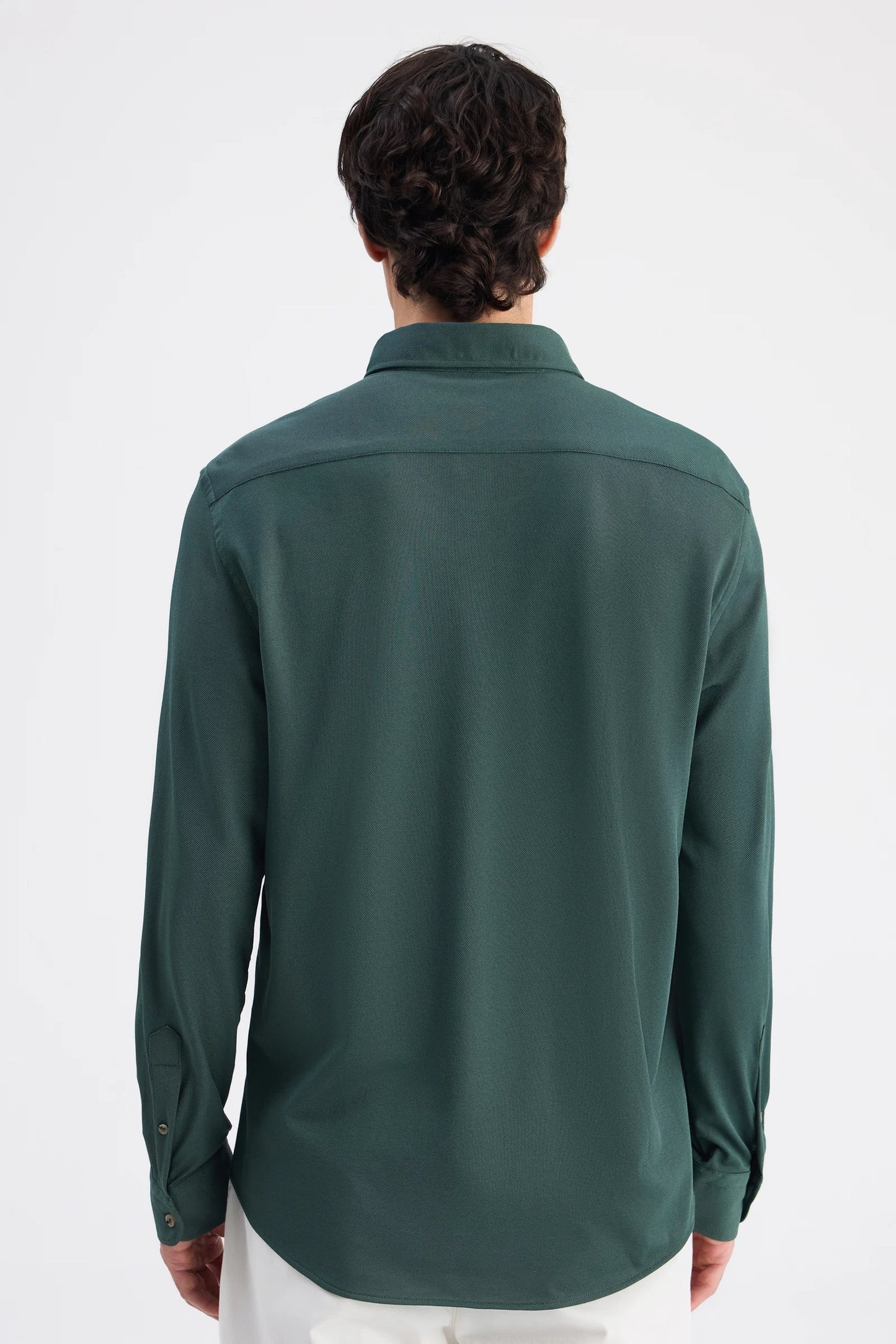 Ds Damat Comfort Zümrüt Yeşili Oxford Gömlek