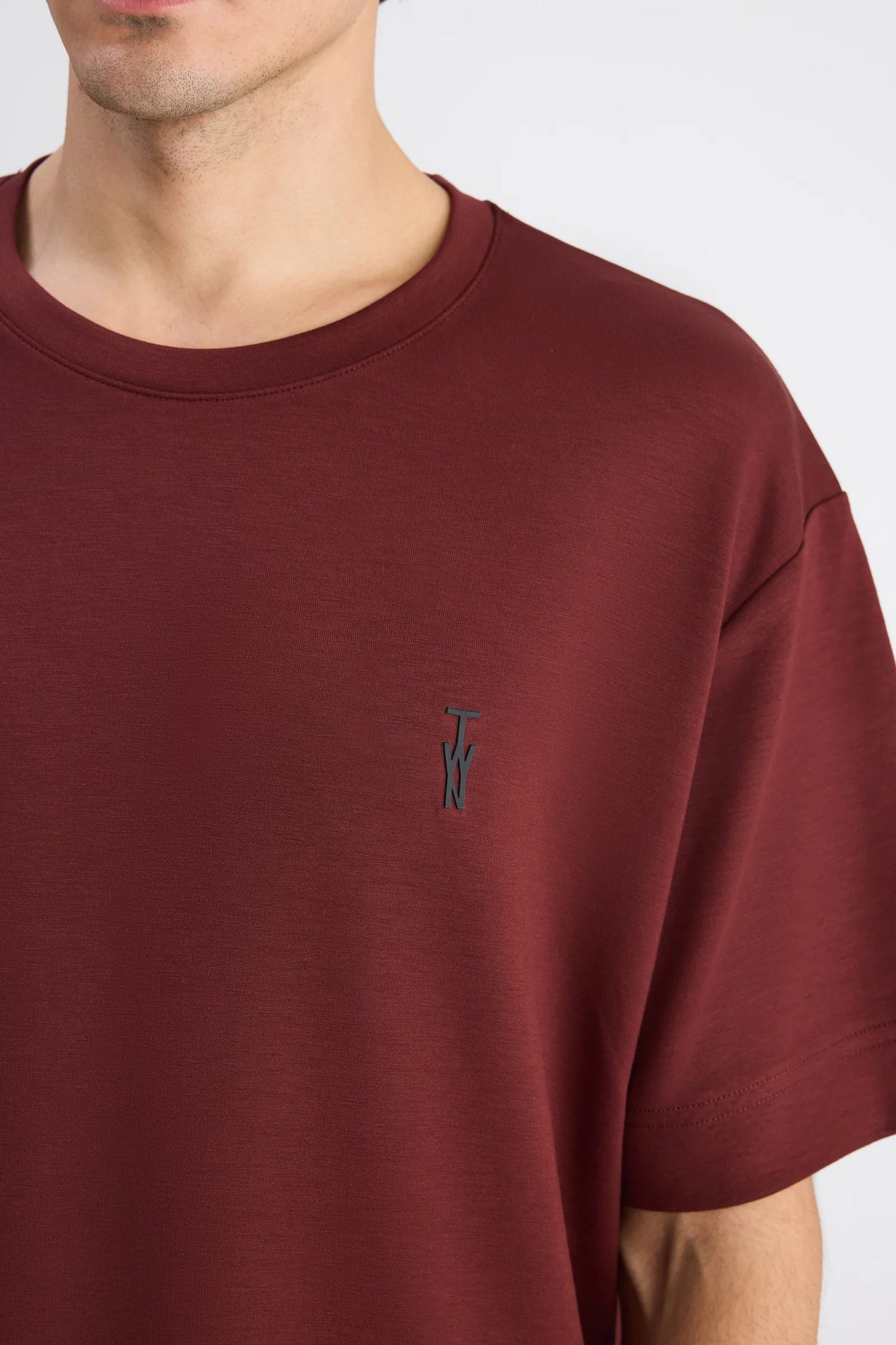 Twn Relaxed Fit Pas Düz T-shirt