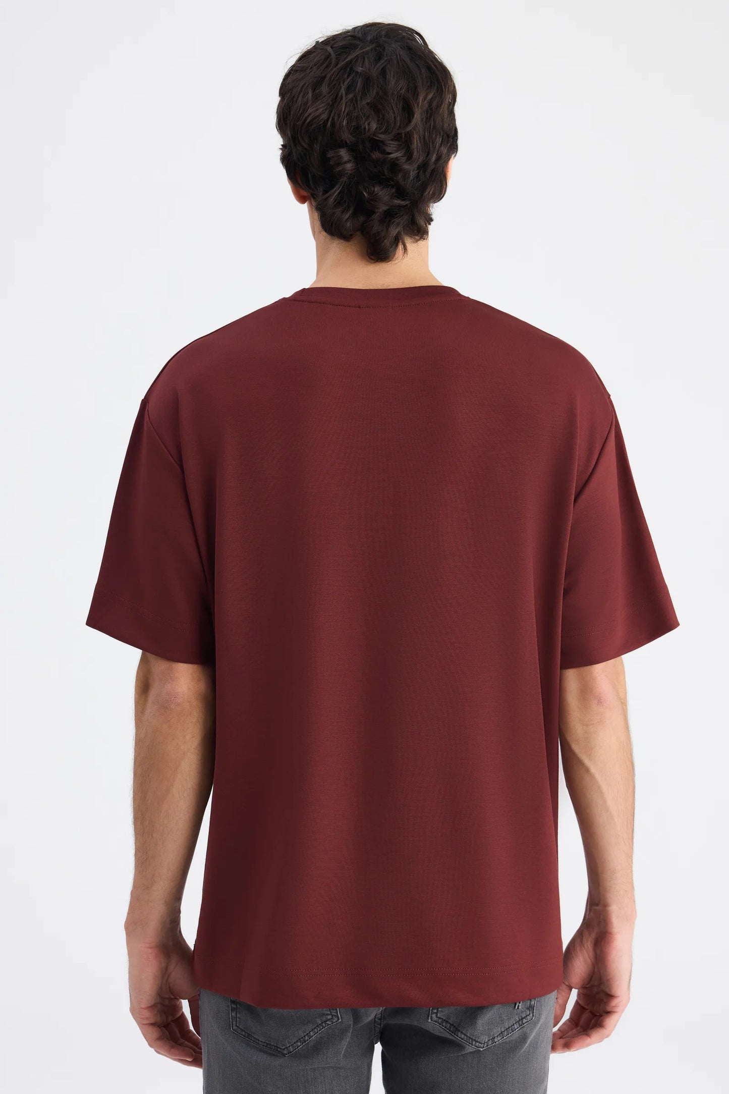 Twn Relaxed Fit Pas Düz T-shirt