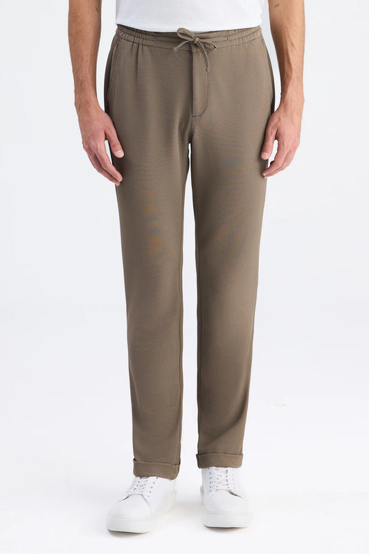 Twn Slim Fit Vizon Armürlü Jogger Pantolon
