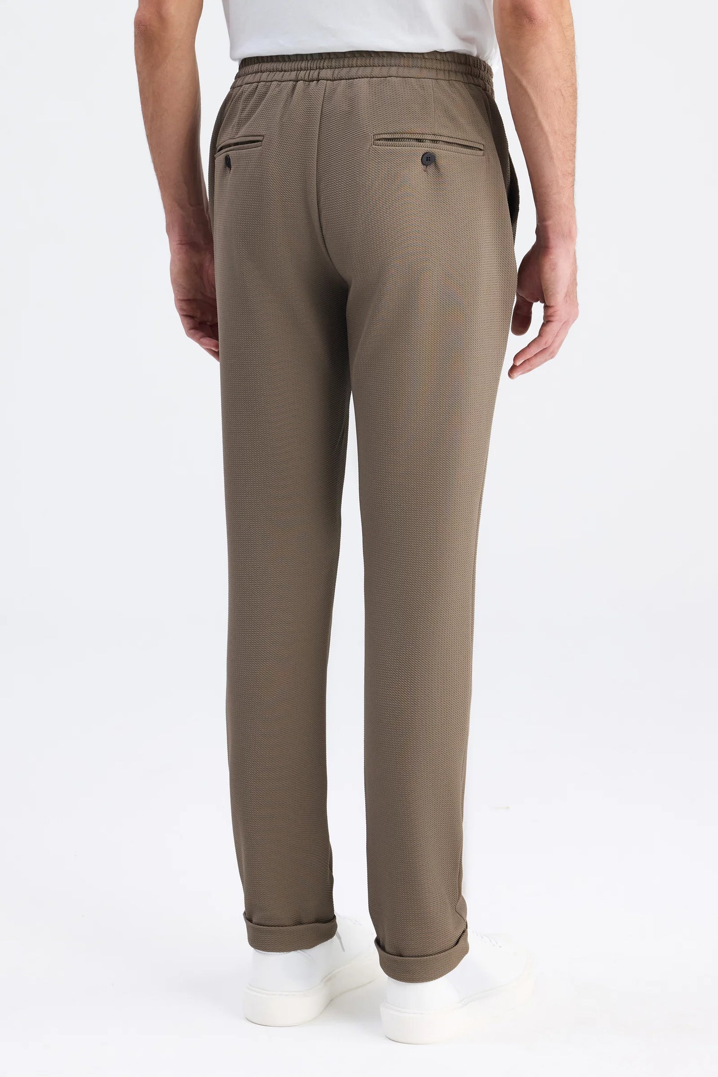 Twn Slim Fit Vizon Armürlü Jogger Pantolon