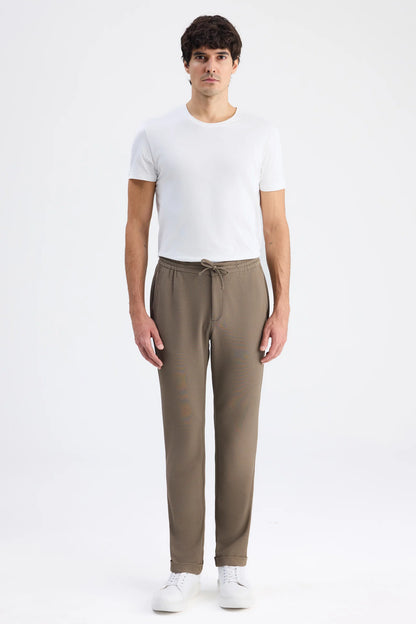 Twn Slim Fit Vizon Armürlü Jogger Pantolon