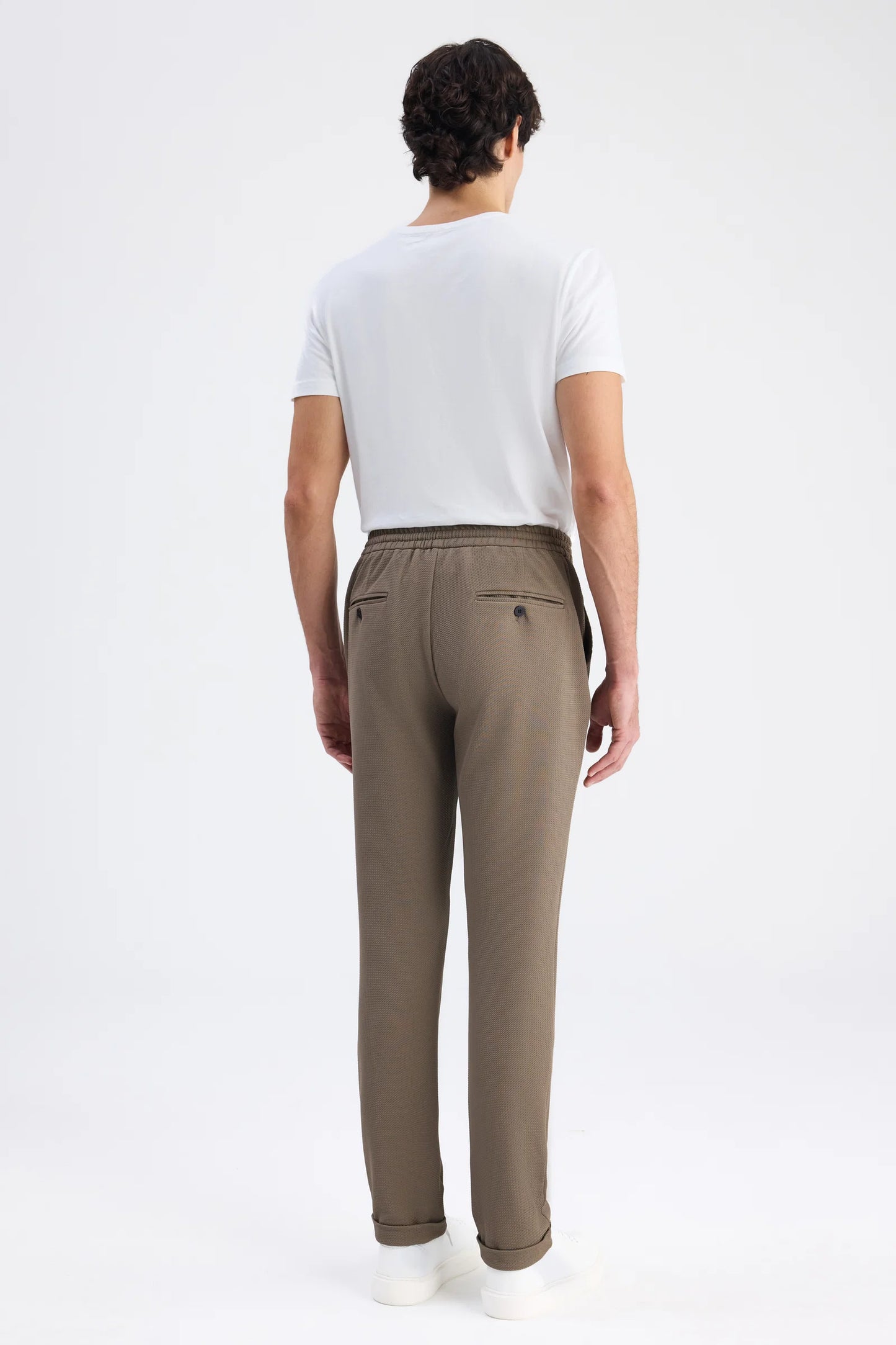 Twn Slim Fit Vizon Armürlü Jogger Pantolon
