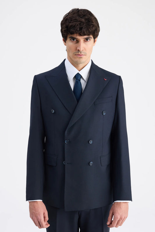 Ds Damat Regular Fit Koyu Lacivert Düz Takim Elbise