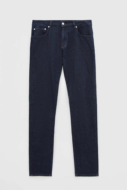 Damat Slim Fit Lacivert Denim Pantolon