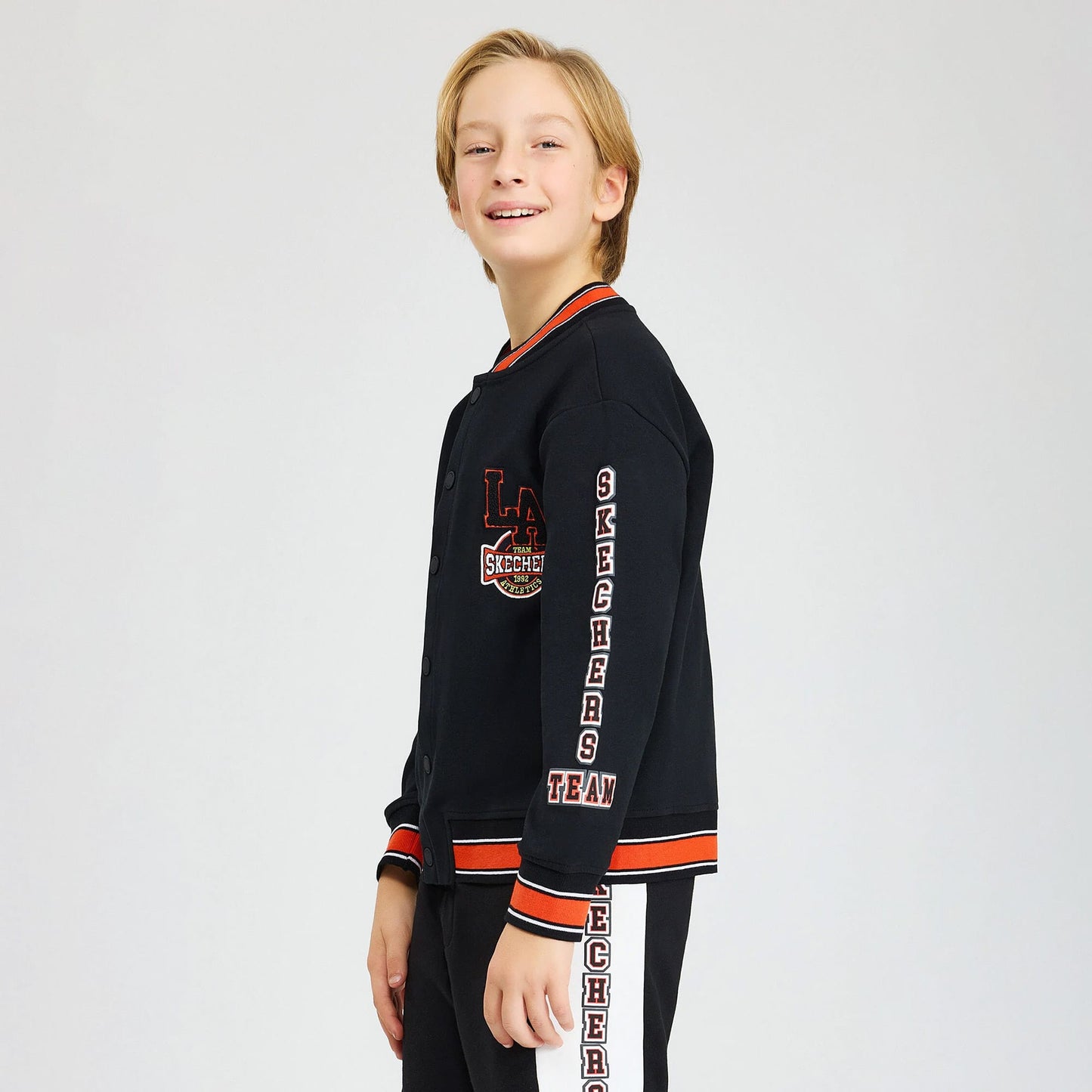 Skechers B 2xi-lock Bomber Çocuk Siyah Ceket