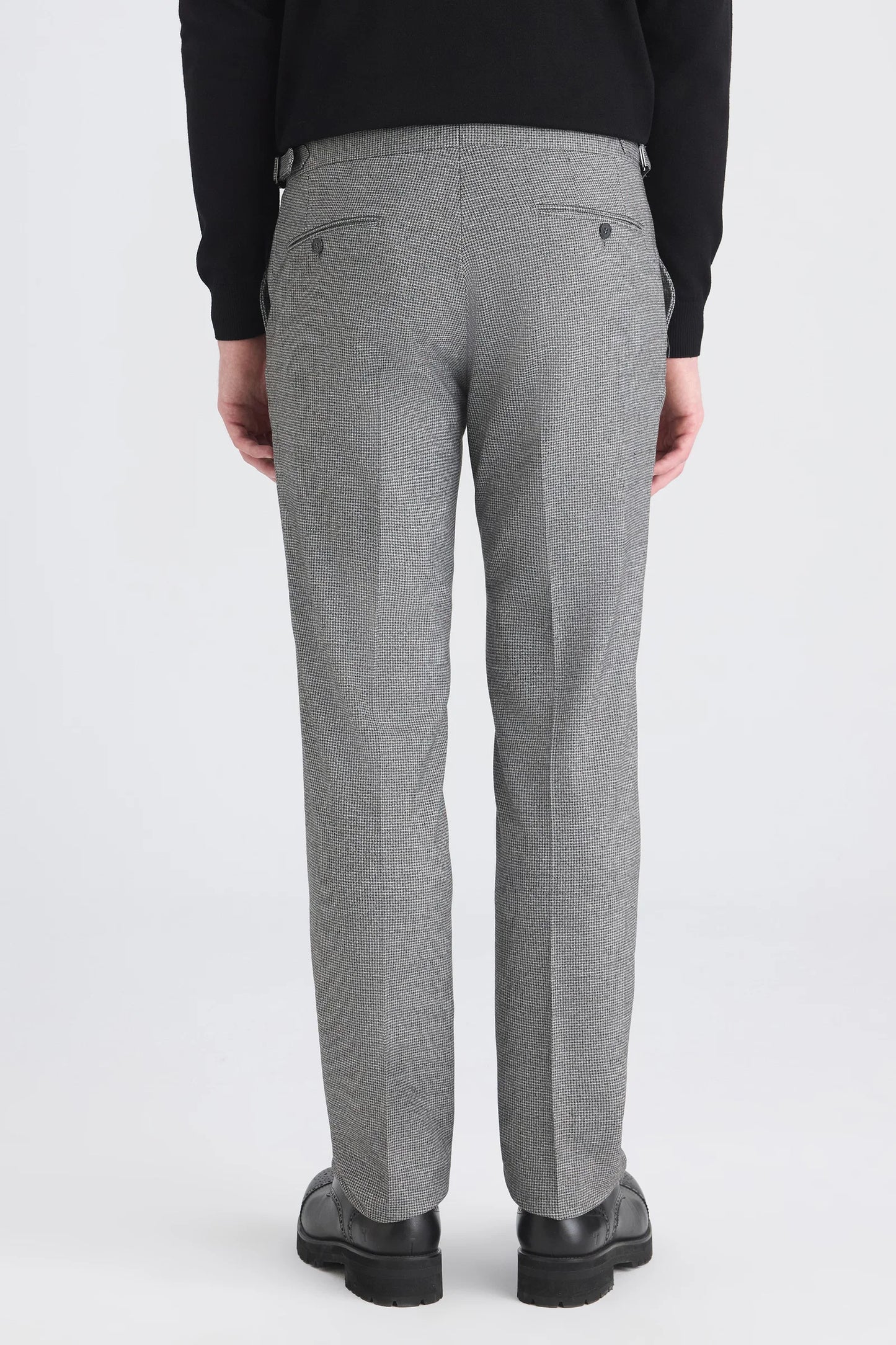 Ds Damat Regular Fit Gri Kazayağı Kumaş Pantolon
