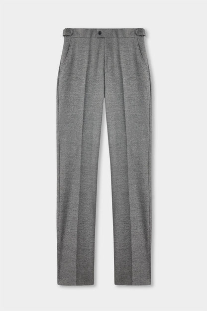 Ds Damat Regular Fit Gri Kazayağı Kumaş Pantolon