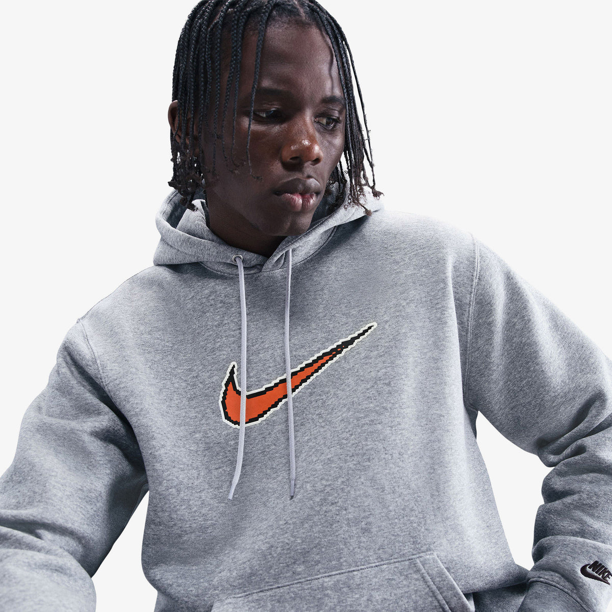 Nike Club Erkek Gri Sweatshirt