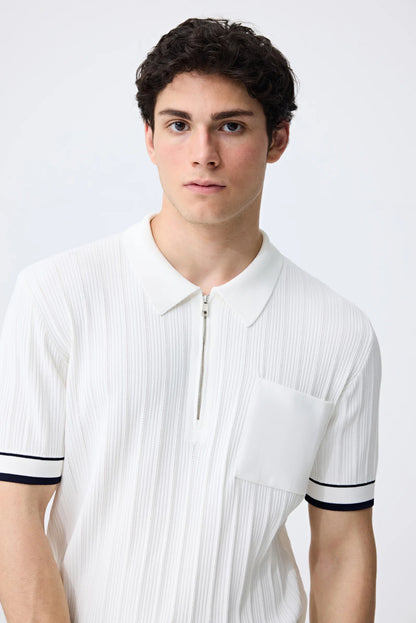 Tween Slim Fit Ekru Triko