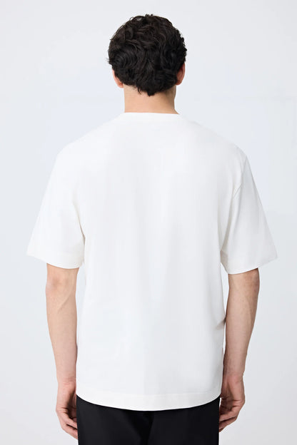 Tween Relaxed Fit Ekru T-shirt