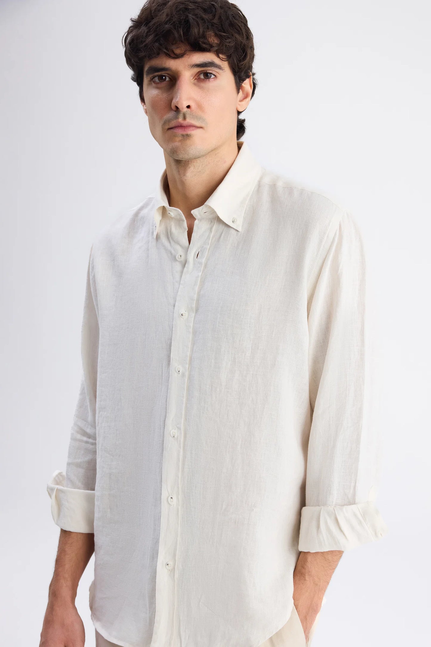 Twn Slim Fit Kahverengi Armürlü Kumaş Ceket
