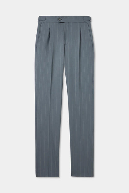 Ds Damat Regular Fit Yeşil Çizgili Takim Elbise