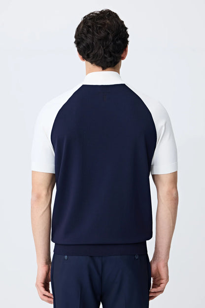 Tween Slim Fit Lacivert Triko