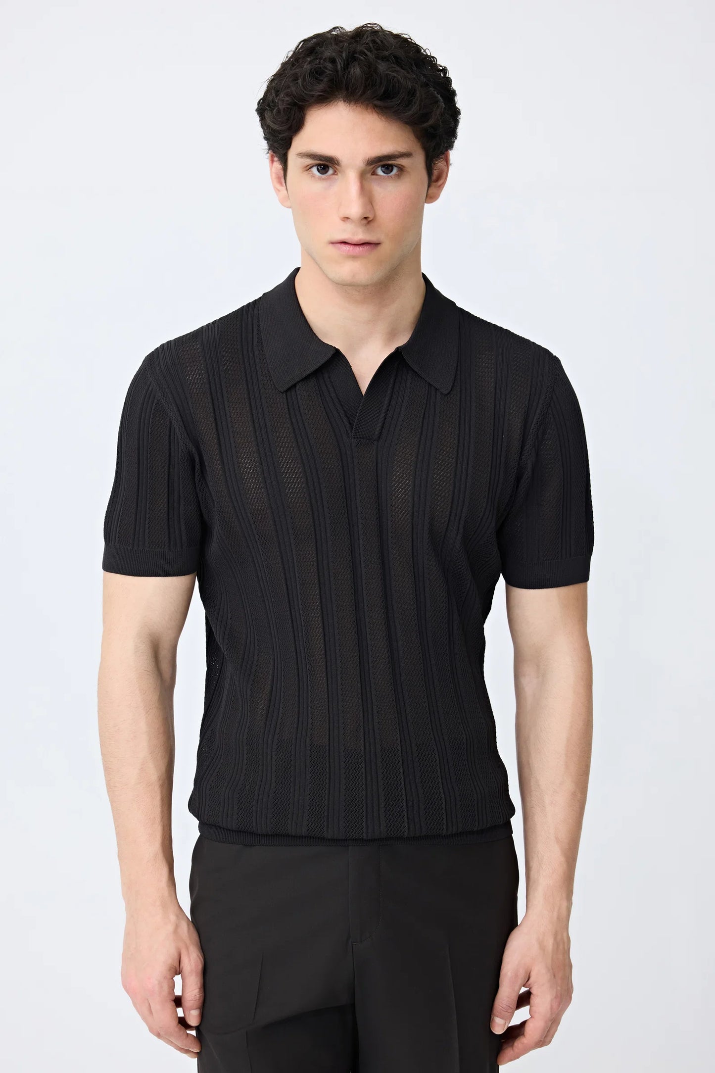 Tween Slim Fit Kahverengi Triko