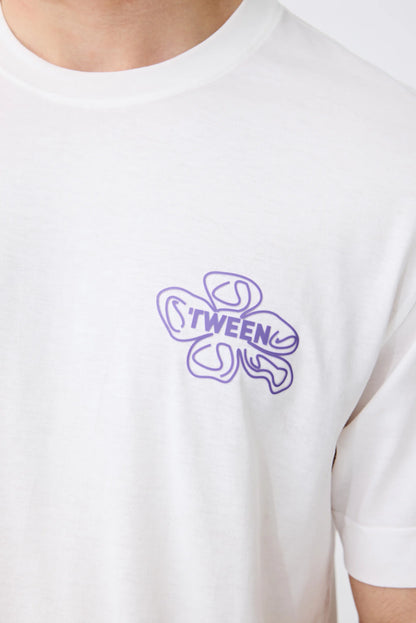 Tween Relaxed Fit Ekru T-shirt