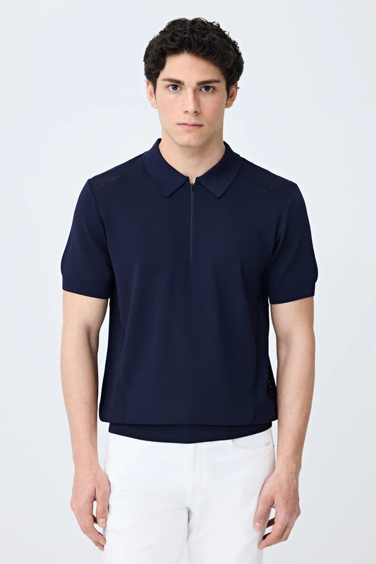 Tween Slim Fit Lacivert Triko