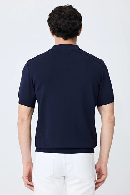 Tween Slim Fit Lacivert Triko