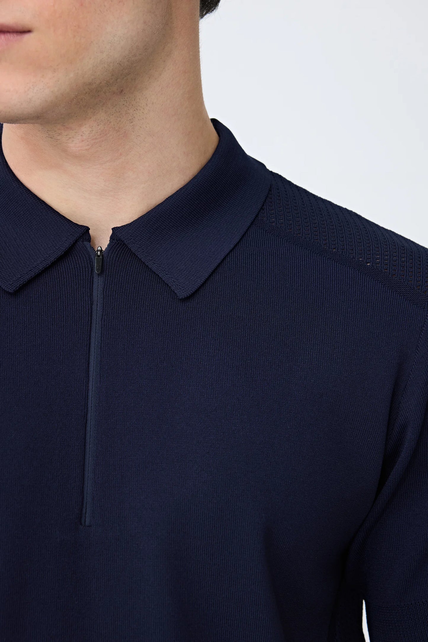 Tween Slim Fit Lacivert Triko