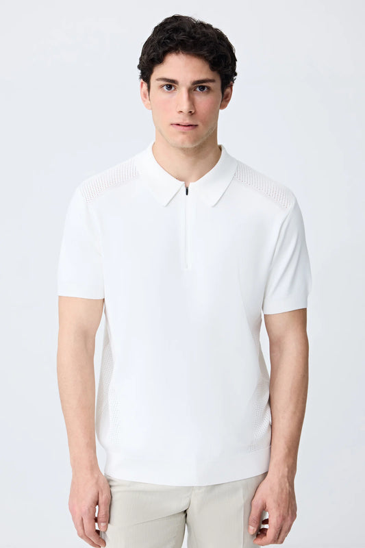 Tween Slim Fit Beyaz Triko