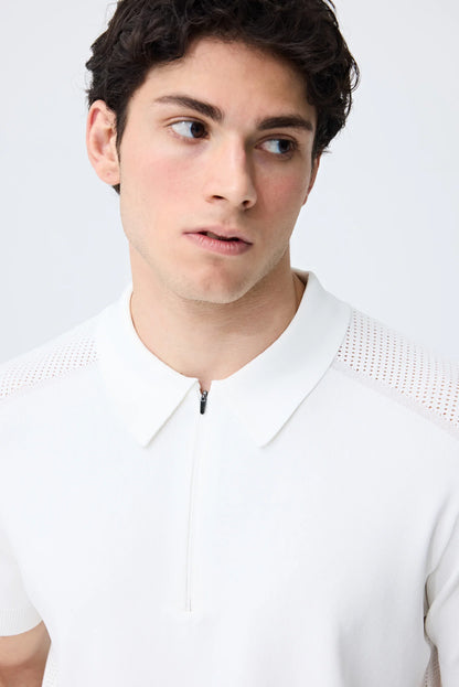 Tween Slim Fit Beyaz Triko