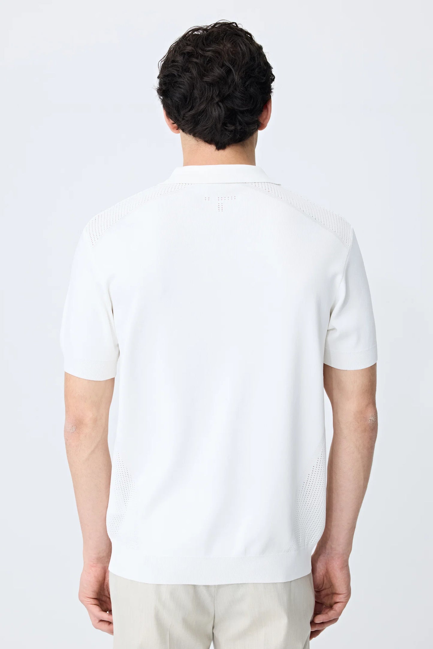 Tween Slim Fit Beyaz Triko