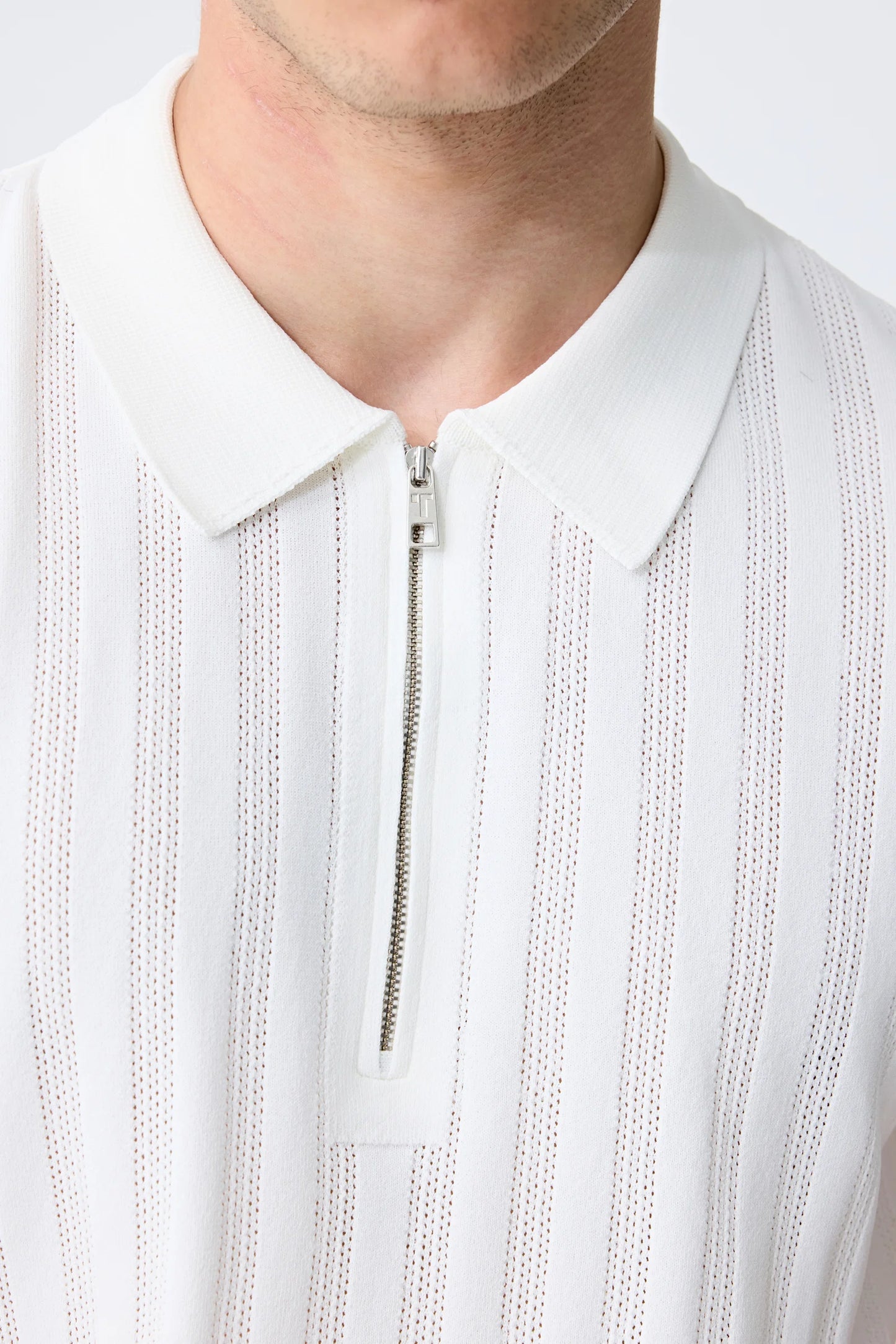 Tween Slim Fit Ekru Triko
