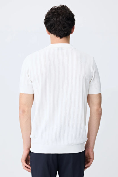Tween Slim Fit Ekru Triko
