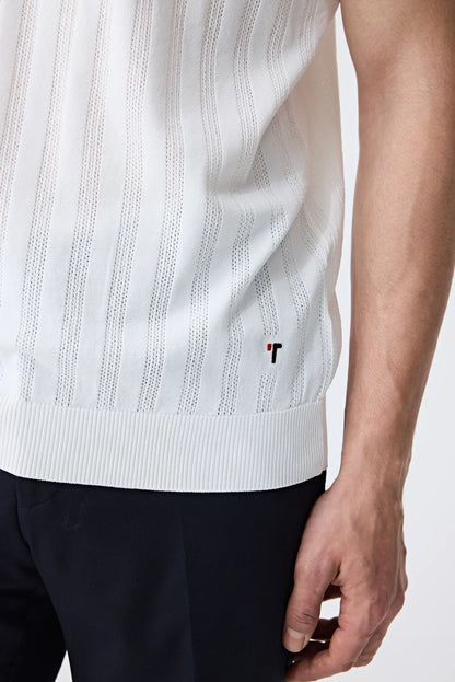 Tween Slim Fit Ekru Triko
