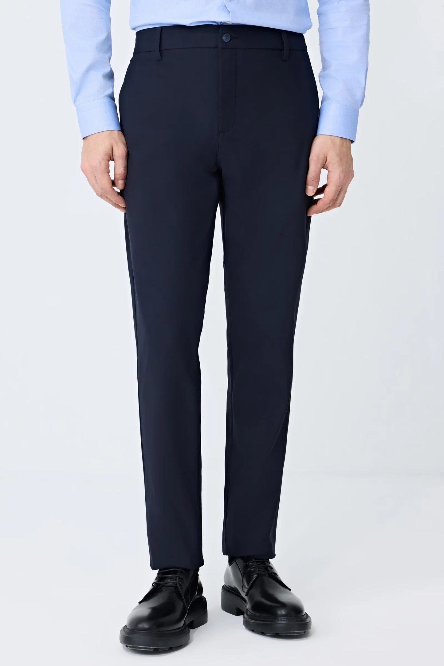 Tween Relaxed Fit (pilesiz) Lacivert Kumaş Pantolon