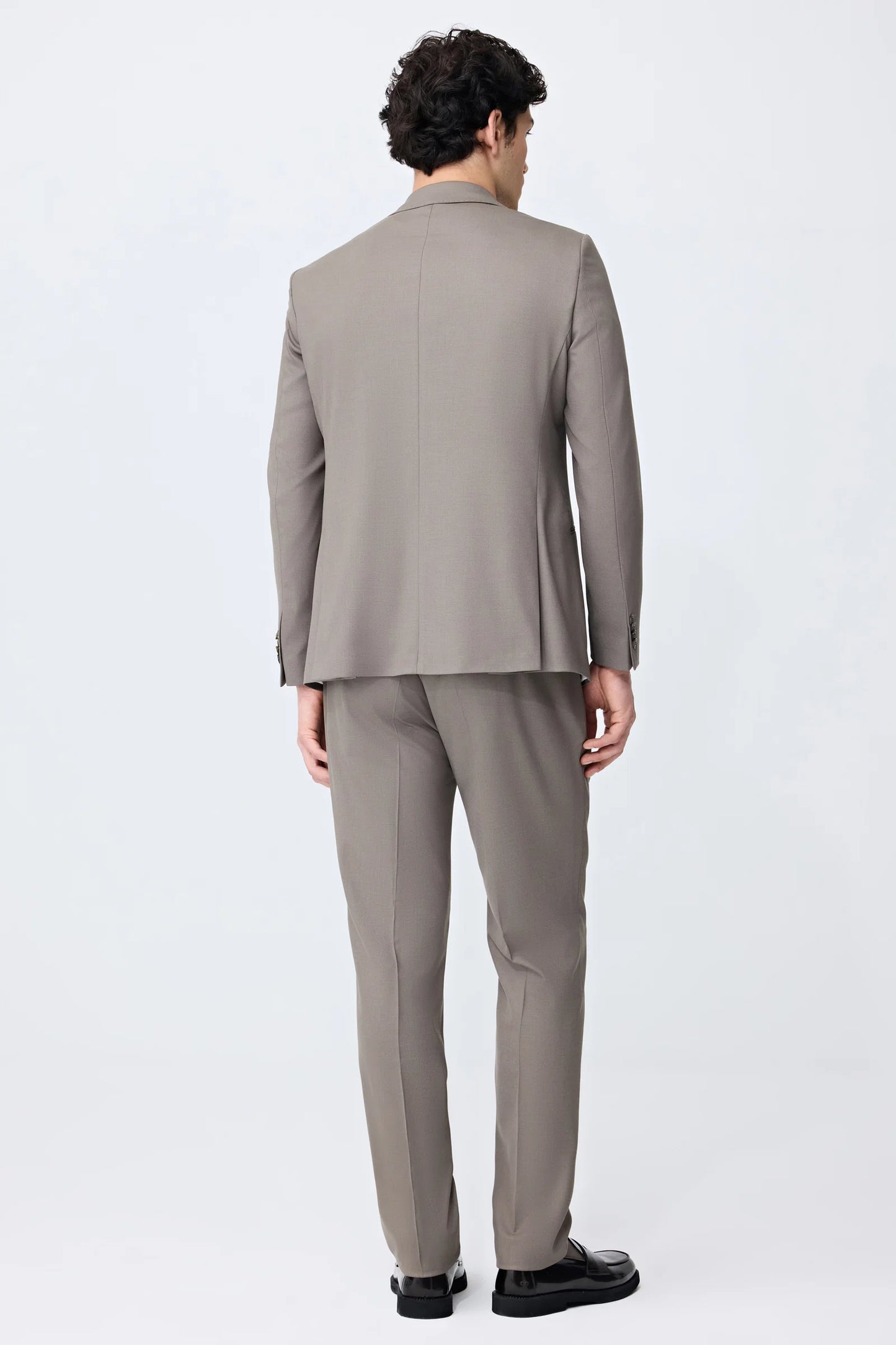 Tween Slim Fit Vizon Armürlü Takim Elbise