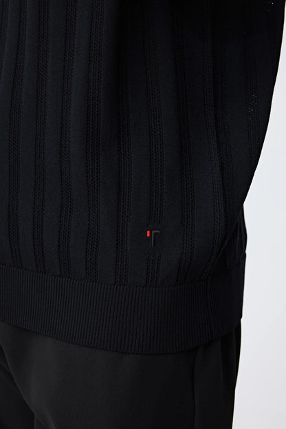 Tween Slim Fit Siyah Triko