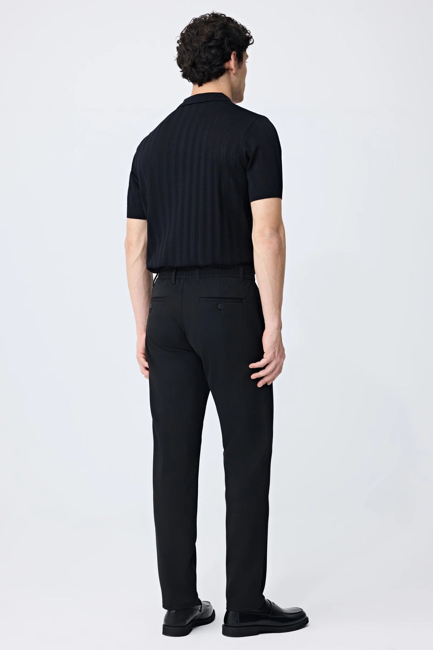 Tween Slim Fit Siyah Triko