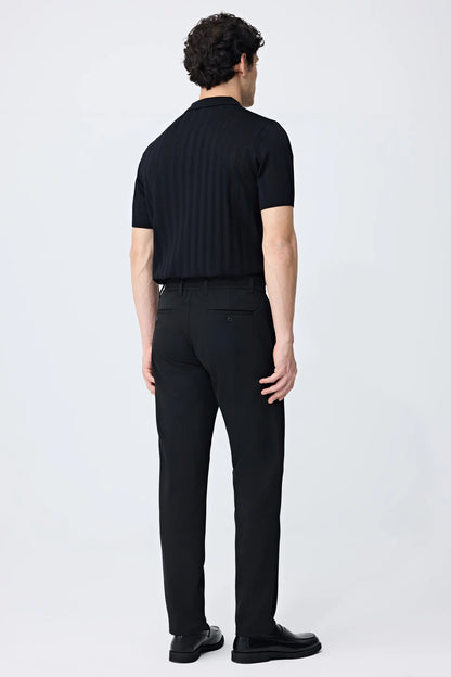 Tween Slim Fit Siyah Triko