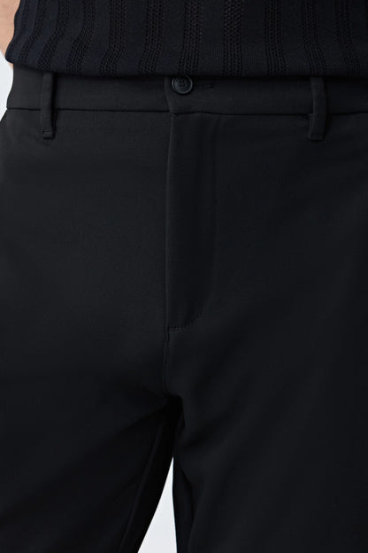 Tween Slim Fit Siyah Triko