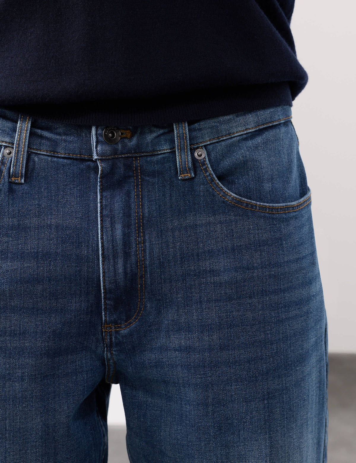 Esnek Straight Fit Jean