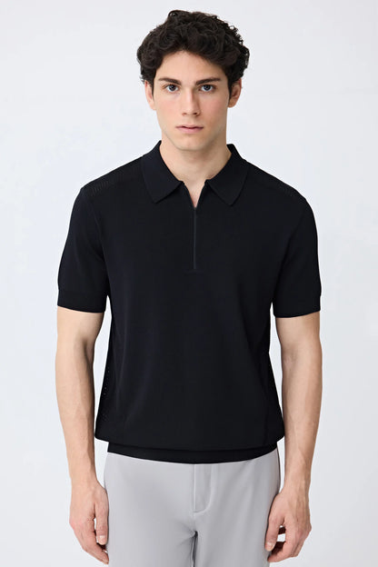 Tween Slim Fit Siyah Triko