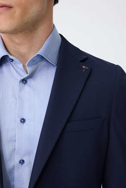 Tween Slim Fit Lacivert Düz Takim Elbise