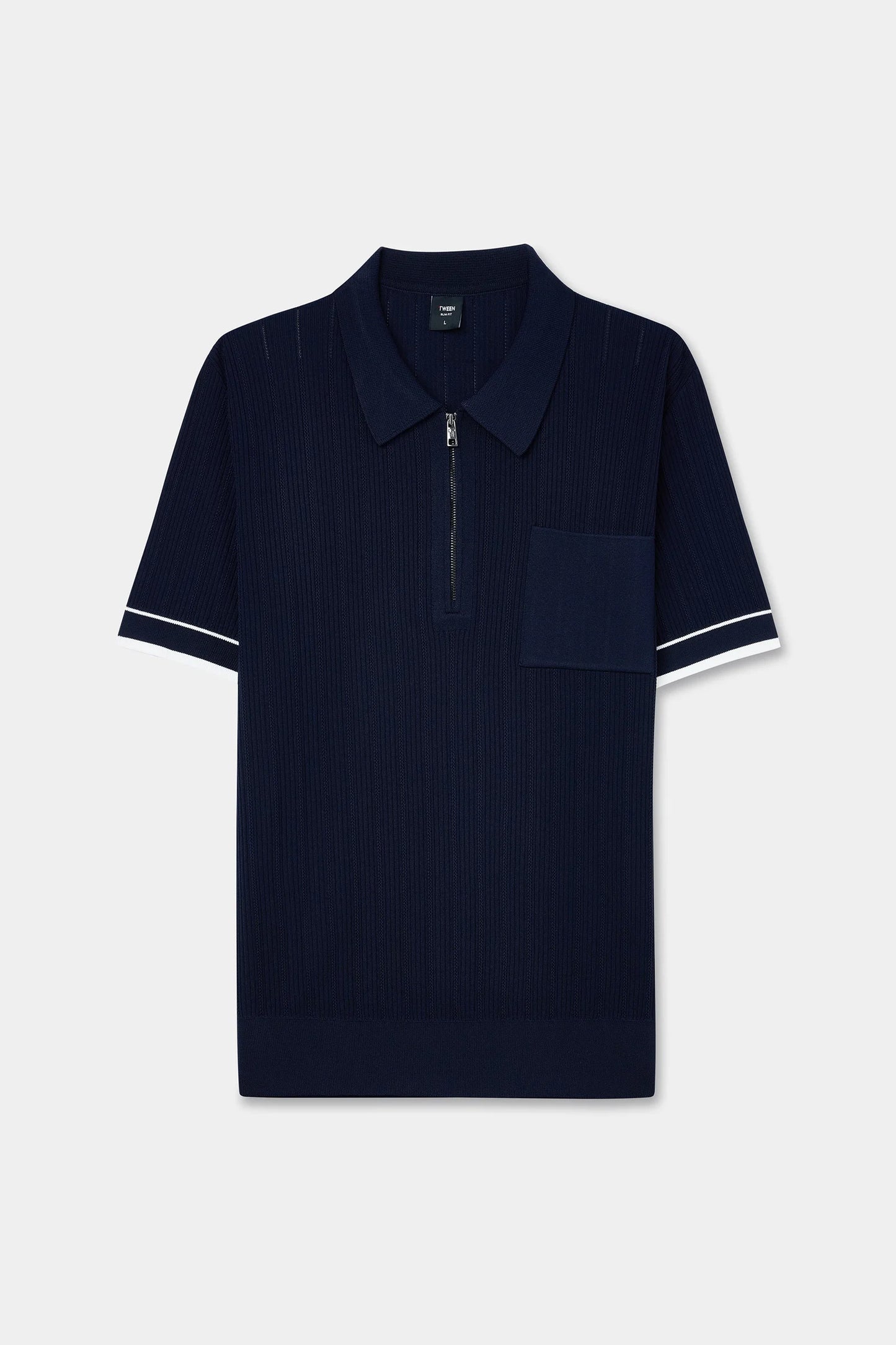 Tween Slim Fit Lacivert Triko
