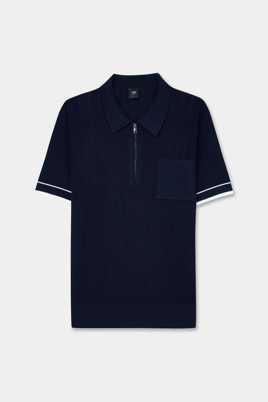 Tween Slim Fit Lacivert Triko
