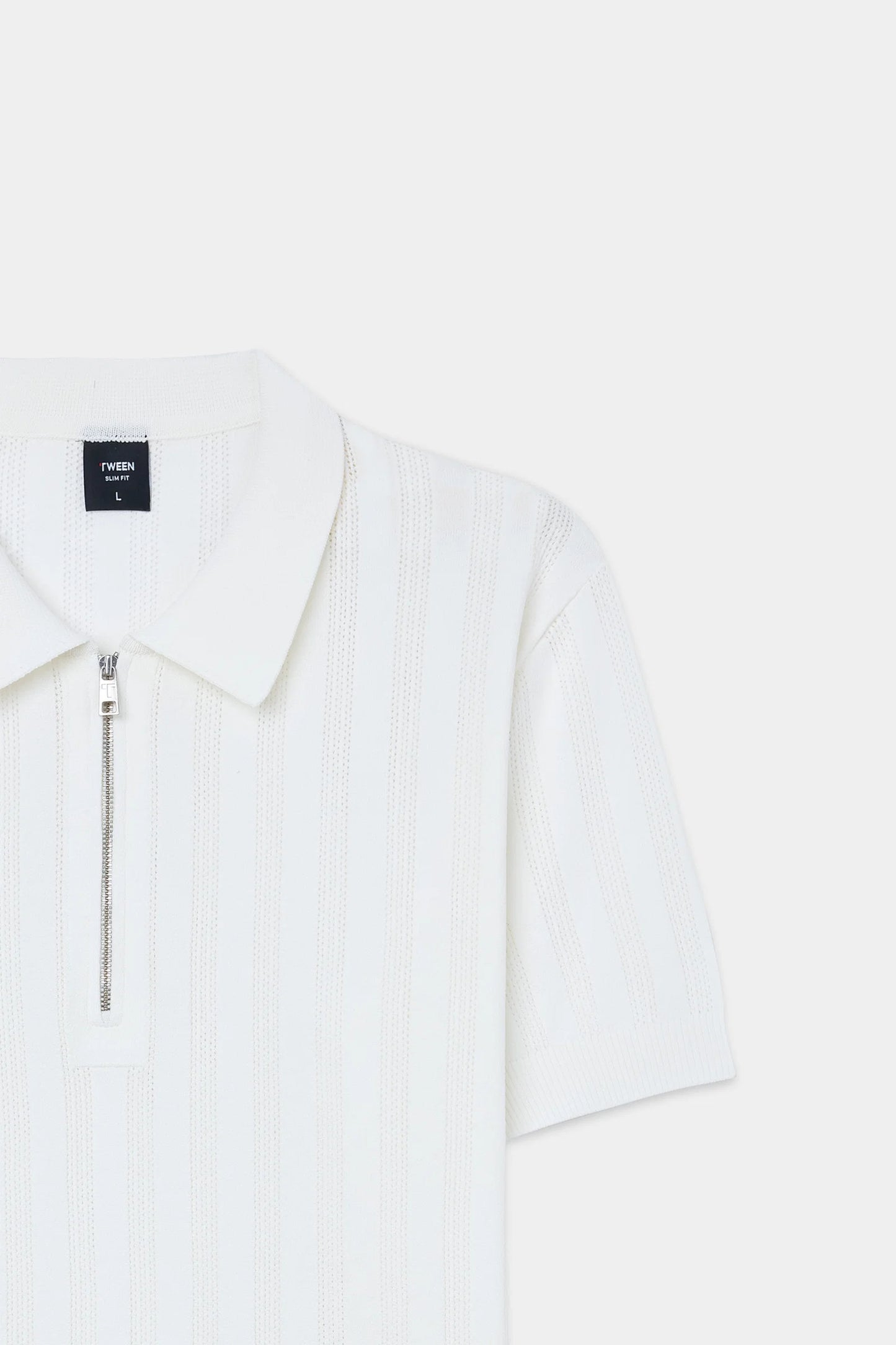 Tween Slim Fit Ekru Triko